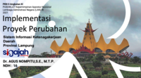Sistem Informasi Ketenagakerjaan Daerah