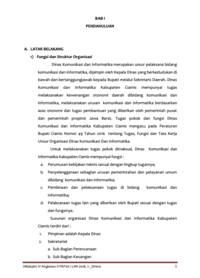 Optimalisasi Pelayanan Verifikasi Dokumen Pendaftaran Penyedia Melalui SIVERA (Sistem Informasi Verifikasi Penyedia) Di LPSE Kabupaten Ciamis - Dinas Komunikasi dan Informatika (TERBAIK)