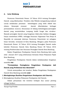 Optimalisasi Integrasi Pendapatan Asli Daerah Bukan Pajak Daerah Berbasis Teknologi Informasi Di Badan Pengelolaan Pendapatan Daerah Kota Bandung (TERBAIK)
