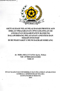Nilai-Nilai Dasar Profesi ASN di RSUD Soreang
