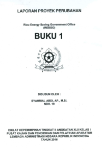 Riau Energy Saving Government Office (Resgo) (TERBAIK) (Dinas Energi dan Sumber Daya Mineral Provinsi Riau)