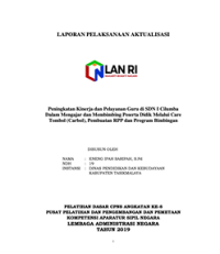 Peningkatan Kinerja Dan Pelayanan Guru Di SDN I Cilumba Dalam Mengajar Dan Membimbing Peserta Didik Melalui Care Tombol (Carbol), Pembuatan RPP Dan Program Bimbingan Kabupaten Tasikmalaya