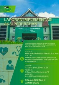 Pengembangan Aplikasi Sistem Informasi Penyakit Teratas di Rawat Jalan (SIPENTAL) Rumah Sakit Umum Daerah - RSUD Bayu Asih Kabupaten Purwakarta