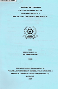 Nilai-Nilai Dasar Aneka di SDN Tugu 5