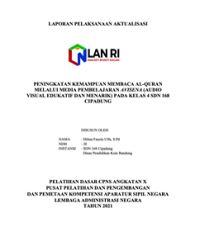 Peningkatan Kemampuan Membaca Al-Quran Melalui Media Pembelajaran Avisena (Audio Visual Edukatif Dan Menarik) Pada Kelas 4 Di SDN 168 Cipadung Kota Bandung