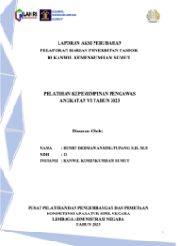 Pelaporan Harian Penerbitan Paspor di Kantor Wilayah Sumatera Utara Kementerian Hukum dan Hak Asasi Manusia