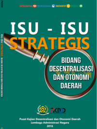 Isu Isu Strategis Bidang Desentralisasi Dan Otonomi Daerah