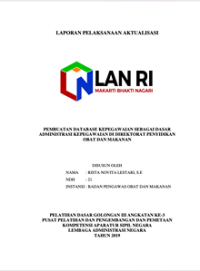 Pembuatan Database Kepegawaian Sebagai Dasar Administrasi Kepegawaian Di Direktorat Penyidikan Obat Dan Makanan (BPOM)