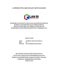 Peningkatan Penyuluhan Dalam Gedung Dengan Konsultasi Individu dan Terwujudnya Penyuluhan Melalui Media Audio di UPT Puskesmas Cikatomas Kabupaten Tasikmalaya