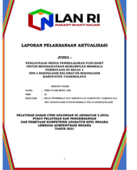 Penggunaan Media Pembelajaran Flipchart Untuk Meningkatkan Kemampuan Membaca Permulaan Di Kelas 1 SDN 1 Bojongasih Kecamatan Bojongasih Kabupaten Tasikmalaya