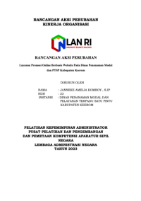 Layanan Promosi Online Berbasis Website Pada Dinas Penanaman Modal Dan Pelayanan Terpadu Satu Pintu (DPMPTSP) Kabupaten Keerom