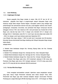 Bank Sampah Induk Berbasis Aparatur Satu Pengelolaan Sampah di Kota Bogor (Dinas Kebersihan dan Pertamanan)