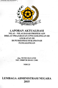 Nilai-Nilai Dasar Profesi ASN di PKM Sukamanah