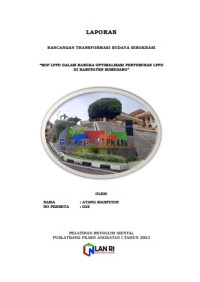 SOP LPPD Dalam Rangka Optimalisasi Penyusunan LPPD (Laporan Penyelenggaran Pemerintahan Daearah) Di Kabupaten Sumedang