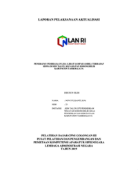 Penerapan Pembiasaan Lisa (Lihat Sampah Ambil) Terhadap Siswa Di SDN Talun Kecamatan Sodonghilir (Dinas Pendidikan Dan Kebudayaan Kabupaten Tasikmalaya)