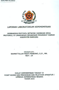 Pembangunan Protocol Network (Jaringan Kerja Protokol) Di Lingkungan Organisasi Perangkat daerah Kabupaten Bandung (TERBAIK)