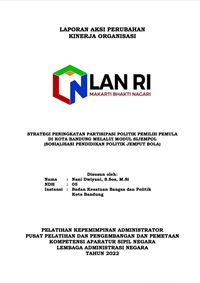 Strategi Peningkatan Partisipasi Pemilih Pemula melalui Modul SIJEMPOL (Sosialisasi Pendidikan Politik Jemput Bola) (Badan Kesatuan Bangsa dan Politik Kota Bandung)