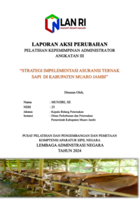 Strategi Impelementasi Asuransi Ternak Sapi (Si-Asnas) Di Dinas Perkebunan dan Peternakan Kabupaten Muaro Jambi