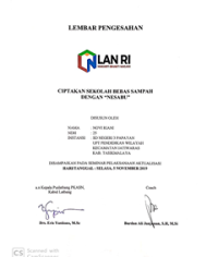 Ciptakan Sekolah Bebas Sampah Dengan Nesabu SD Negeri 3 Papayan Dinas Pendidikan dan Kebudayaan Kabupaten Tasikmalaya