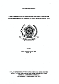 Strategi Mewujudkan Lingkungan Tertib Belajar Dalam Penanganan Masalah Kenakalan Remaja Di Kabupaten Siak (Satpol PP)