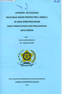 Pelayanan di Seksi Kemetrologian Dinas Perindustrian Dan Perdagangan Kota Depok