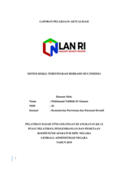 Sistem Kerja Terintegrasi Berbasis Multimedia (Kementerian Pariwisata) (TERBAIK 3)