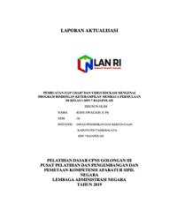 Pembuatan Flip Chart Dan Video Edukasi Mengenai Program Bimbingan Keterampilan Membaca Permulaan Di Kelas 1 SDN 7 Rajapolah (Dinas Pendidikan Dan Kebudayaan Kabupaten Tasikmalaya)