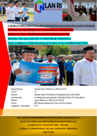 Optimalisasi Pembinaan Narapidana Terorisme sebagai Upaya Mempertahankan Ikrar Setia kepada Negara Kesatuan Republik Indonesia pada Lembaga Pemasyarakatan Kelas IIA Kembangkuning Kantor Wilayah Jawa Tengah Kementerian Hukum dan Hak Asasi Manusia
