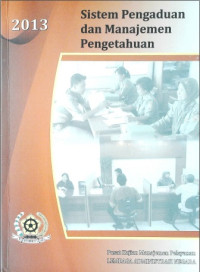 Sistem Pengaduan dan Manajemen Pengetahuan