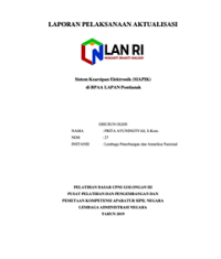 Sistem Kearsipan Elektronik (Siapik) (LAPAN)