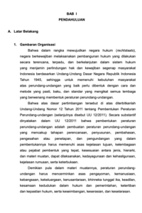 Optimalisasi Penyusunan Produk Hukum Daerah Di Lingkungan Sekretariat Daerah Pemerintahan Kota Bogor