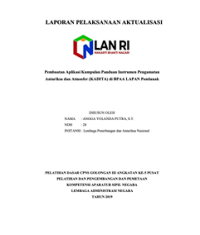 Pembuatan Aplikasi Kumpulan Panduan Instrumen Pengamatan Antariksa Dan Atmosfer (Kadita) Di BPAA Lapan Pontianak (LAPAN)