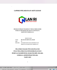 Program Literasi ?English Day? Dengan Media Komik Di Kelas 6 SDN Bojong Kecamatan Tanjungjaya (Dinas Pendidikan Dan Kebudayaan Kabupaten Tasikmalaya)