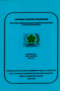Efektivasi Pembahasan dan Pengesahan RAPERDA di Sekretariat DPRD Kabupaten Bangka