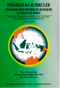 Program KO-Kurikuler Latihan Kesegaran Jasmani, Baris Berbaris, Tata Cara Upacara Sipil, dan Ceramah tentang Kesehatan; Modul Pendidikan dan Pelatihan Prajab Golongan III