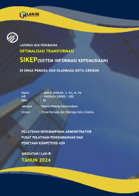 Optimalisasi Transformasi  SIKEP (Sistem Informasi Kepemudaan) Di Dinas Pemuda Dan Olahraga Kota Cirebon