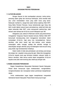 Meningkatkan Kualitas Kehidupan Sosial Melalui Lembaga Keagamaan Masyarakat Kabupaten Pesisir Barat (Bagian Kesejahteraan Sekretariat Daerah Kabupaten Pesisir Barat)