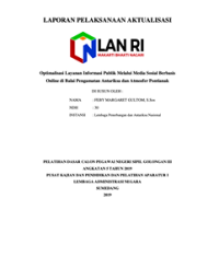 Optimalisasi Layanan Informasi Publik Melalui Media Sosial Berbasis Online Di Balai Pengamatan Antariksa Dan Atmosfer Pontianak (LAPAN)
