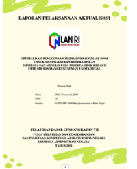Optimalisasi Penggunaan Media Literacy Diary Book Untuk Meningkatkan Keterampilan Membaca Dan Menulis Pada Peserta Didik Kelas II UPTD SPF SDN Mangkukusuman 9 Kota Tegal (TERBAIK 3)