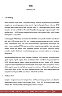 Peningkatan Sistem Informasi Kegiatan DPRD Kabupaten Tanggamus