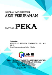Optimalisasi Pengawasan Klien Anak yang Menjalani Hukuman Pelatihan Kerja (SATGAS PEKA) pada Balai Pemasyarakatan Kelas I Medan Kantor Wilayah Sumatera Utara Kementerian Hukum dan Hak Asasi Manusia