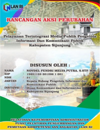Pelayanan Terintegrasi Media Publik Pengelola Informasi dan Komunikasi Publik Kabupaten Sijunjung (Dinas Komunikasi dan Informatika)