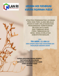 Strategi Peningkatan Layanan Tera dan Tera Ulang Melalui PESAN SI SARI (Pelayanan dan Pengawasan Terintegrasi Selesai Satu Hari) dan TEMBANG DESA (Tera Timbangan Ke Desa Desa) Di Wilayah Kabupaten Banjar (Dinas Koperasi Usaha Mikro Perindustrian dan Perdagangan)