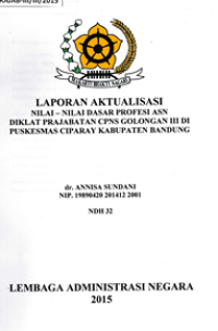Nilai-Nilai Dasar Profesi ASN di Puskesmas Ciparay Dtp