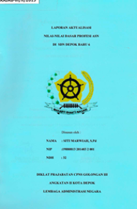 Nilai-Nilai Dasar Profesi ASN di SDN Depok Baru 6