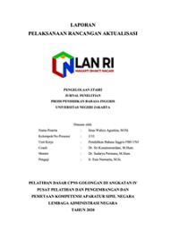 Pengembangan LMS Dan E-Module Mata Kuliah Current Issues And Policies In Education Di Program Studi Pendidikan Bahasa Inggris Universitas Negeri Jakarta