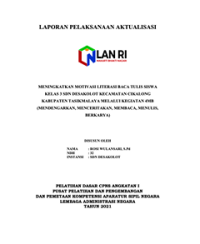 Meningkatkan Motivasi Literasi Baca Tulis Siswa Kelas 3 SDN Desakolot Kecamatan Cikalong Kabupaten Tasikmalaya Melalui Kegiatan 4MB (Mendengarkan, Menceritakan, Membaca, Menulis, Berkarya)