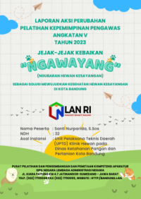 Jejak Jejak Kebaikan NGAWAYANG (Ngubaran Hewan Kesayangan) sebagai Solusi Mewujudkan Kesehatan Hewan Kesayangan - Dinas Ketahanan Pangan dan Pertanian Kota Bandung (TERBAIK)