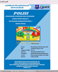 POLISI (Program Literasi Dan Edukasi) Pada Siswa Kelas 1 SD Negeri Randugunting 1 Kota Tegal