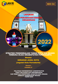 Strategi Pengendalian Taman Kota Dan Ruang Terbuka Hijau Di Kabupaten Purwakarta Melalui Gerakan JAGAL KOTA (Jagalah Kota Purwakarta) (Dinas Perumahan dan Kawasan Permukiman)